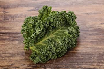 Vegetarian cuisine - Cale cabbage leaf