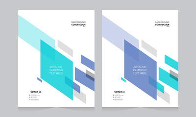 Cover design for annual report and business catalog, magazine, flyer or booklet. Brochure template layout. A4 cover vector EPS-10