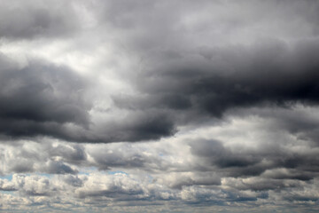 Obraz premium sky dark storm clouds background