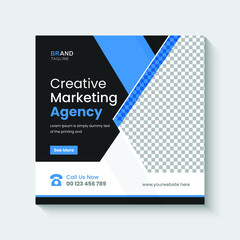 Digital Business Marketing Banner for Social Media Post Template - Corporate Banner