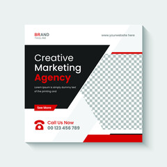 Digital Business Marketing Banner for Social Media Post Template - Corporate Banner