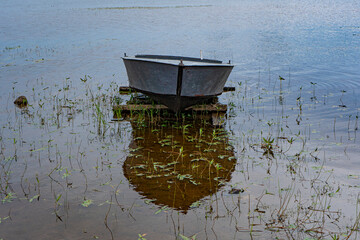 boat, water, lake, nature, river, north, fishing,