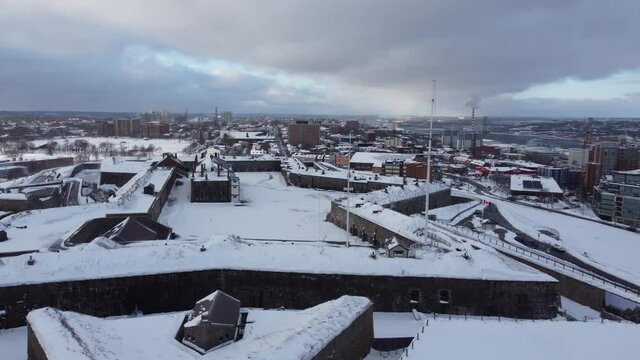 Halifax, Nova Scotia- Citadel Hill in Winter