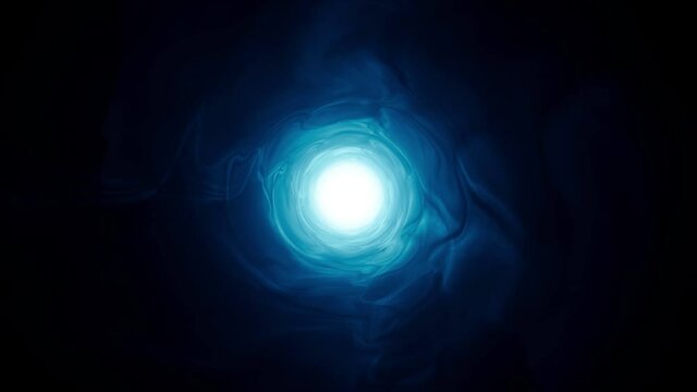 Glowing Blue Energy Effect Loop