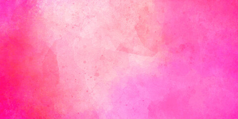 pink background with watercolor Abstract colorful painting for texture background. Splash acrylic colorful background. banner for wallpaper, Painted Illustration.