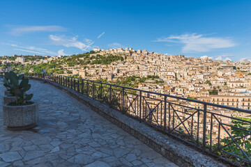 Wonderful View of Modica City Centre, Ragusa, Sicily, Italy, Europe, World Heritage Site