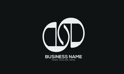 Alphabet EE initial sound monogram vector logo template