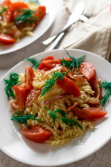 pasta with tomato sauce