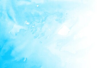 Modern soft blue watercolor texture background