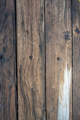 Naklejka premium Brown rustic high resolution wood texture background surface with old natural pattern. Abstract background of walnut wooden plank table. panorama wood bark timber background with copy space. 