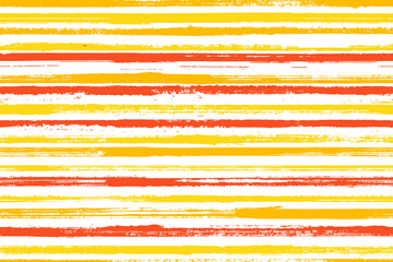 Watercolor freehand irregular stripes vector seamless pattern. Doodle interior wall decor design.