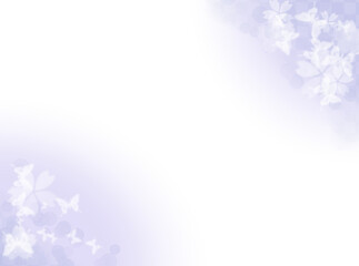 静かな色味の蝶の背景