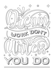 motivational Quotes coloring page .love Quotes coloring page.