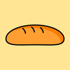 bakery product vector icon. bread, cookies, cupcakes, pie, biscuits. can be used for icons, logos, and more. vector illustration.