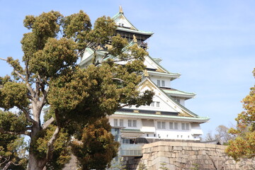 大阪城　お城　観光