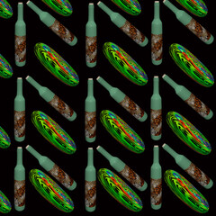 seamless pattern with shoes