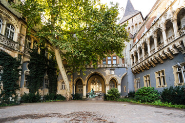 Vajdahunyad Castle in Budapest, Hungary