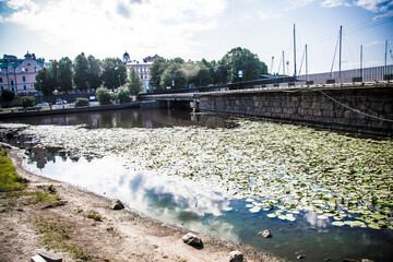 river panorama closeup 