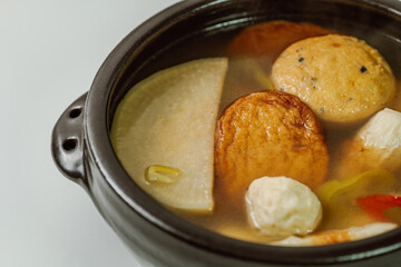 Eomuk tang, Korean style fish cake soup