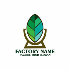 Fototapeta premium leaf design logo vector. illustration leaf logo identity