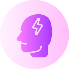 think Energy gradient icon