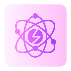 atom gradient icon