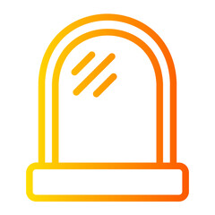 mirror gradient icon