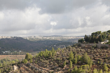 Fototapeta premium Amazing Landscapes of Israel, Views of the Holy Land 