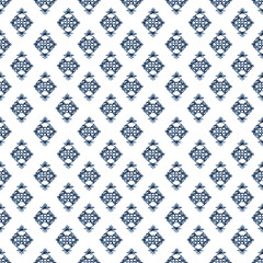 Watercolor seamless pattern with Celtic elements