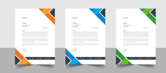 letterhead template design