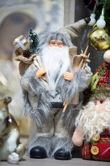 christmas santa doll decoration