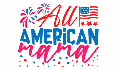 All American  mama