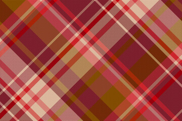 Seamless tartan plaid pattern background with valentine s color.