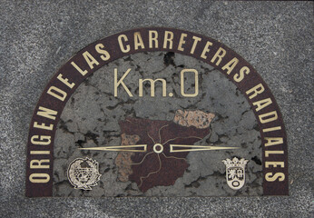 Origen de las carreteras radiales, Madrid