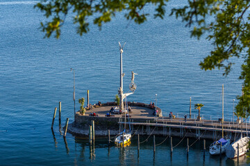bodensee meersburg lake constance travel promenade