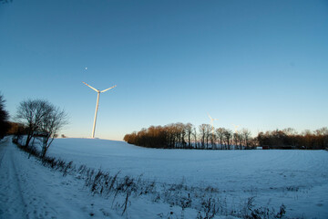 Krajobraz wiatraki © Krzysztof  Jaworski