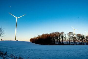 Krajobraz wiatraki © Krzysztof  Jaworski