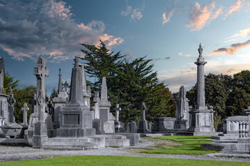Glasnevin Cementery, Dublin through the lens , walking around the cemetery, graveyard avenues,...