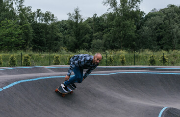 person riding a skateboard