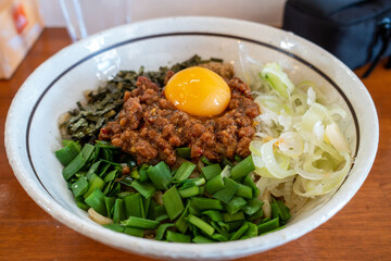 とても美味しい日本の一般家庭の麺類