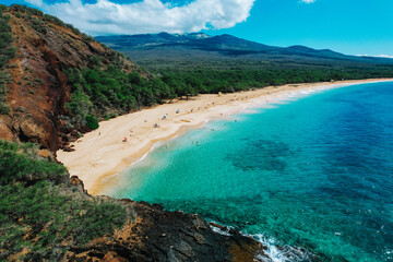 Big Beach & Little Beach, Maui, Hawaii, USA - obrazy, fototapety, plakaty