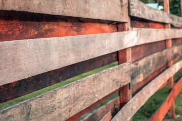 cow barn fence