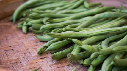 green beans on the market