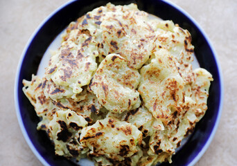 zucchini latkes