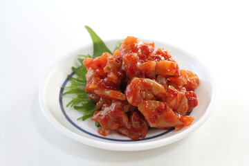つぶ貝チャンジャ