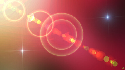 Abstract red texture with illuminated graphics for backgrounds or Christmas design illustrations.