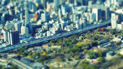Foto op Plexiglas 大阪の高速道路 © beeboys