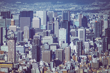 Fototapeta premium 大阪の都市風景