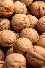 There were walnuts in abundance on the table