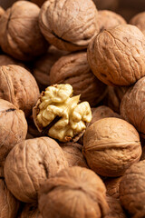 There were walnuts in abundance on the table